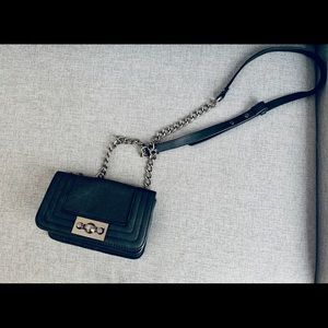 Steve Madden perforated faux leather crossbody